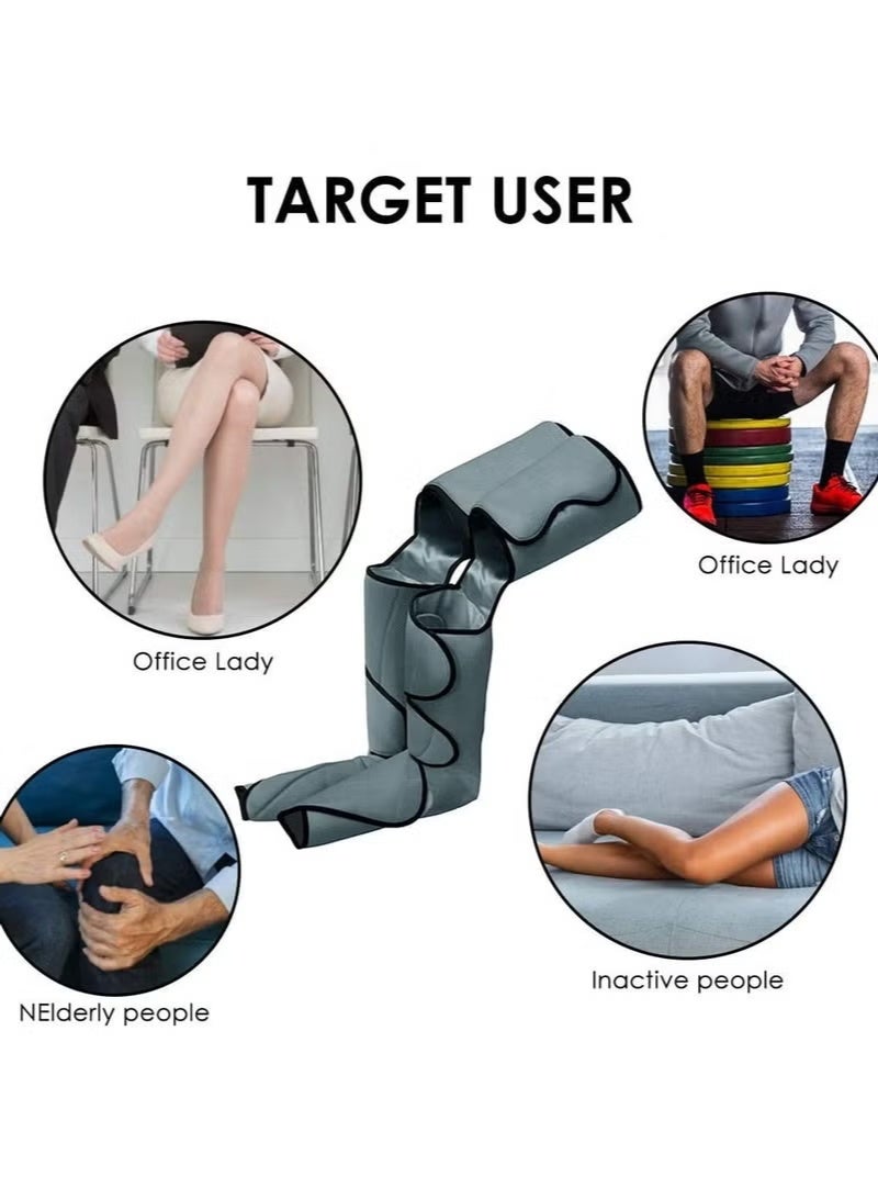 SVINDA Electric Leg Massager ，Leg and foot Massager for Circulation and Pain Relief, leg massager with air pressure, Easy to use, Muscle Relaxation - Image 2